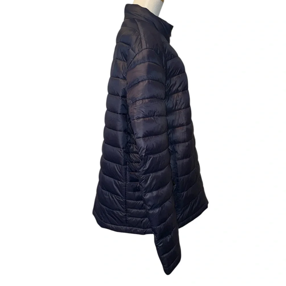 Hugo Boss Navy Blue Puffer Jacket - Picture 6 of 10